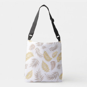 Tropical Leaves Pattern 7 Crossbody Bag