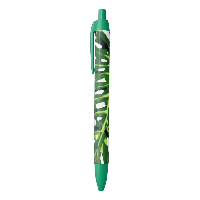 Tropical Leaves Pen (Top (Vertical))