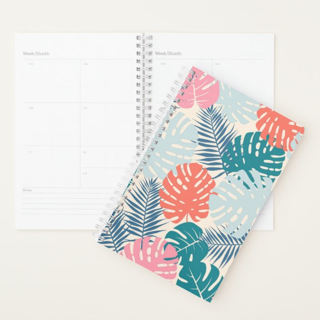 Tropical Leaves  Planner (Display)