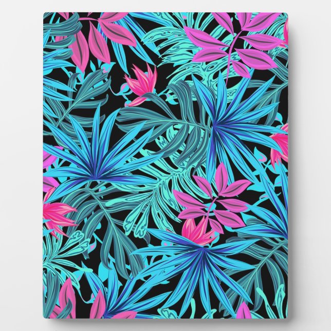 Tropical Leaves Plaque (Front)