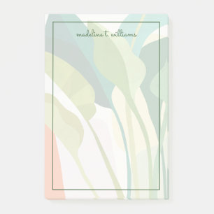 Tropical Leaves Post-it Notes