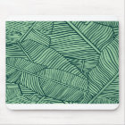 Tropical leaves. Seamless texture with banana leaf