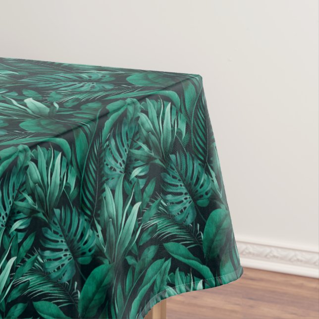 Tropical leaves tablecloth (In Situ)