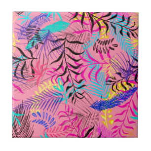 Tropical Leaves Tile