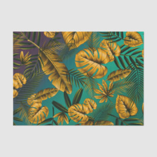 Tropical Leaves Tissue Paper