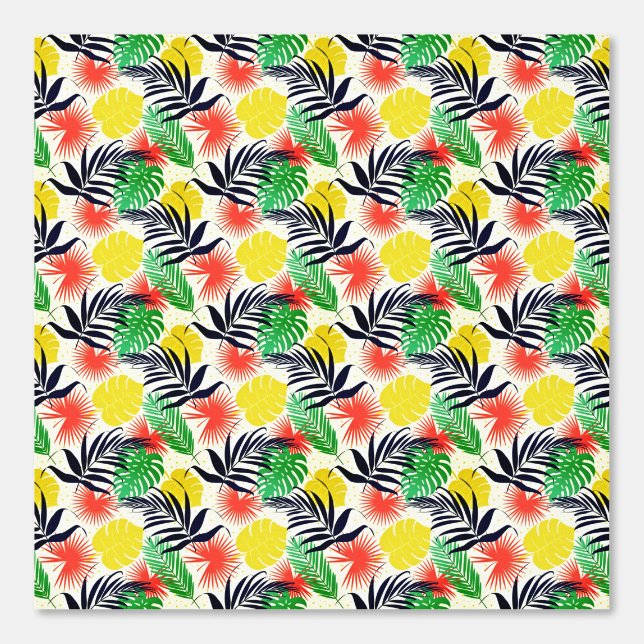 Tropical Leaves Wallpaper (Front)