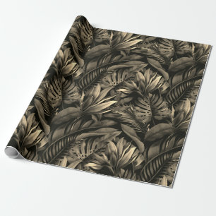 Tropical Leaves Wrapping Paper