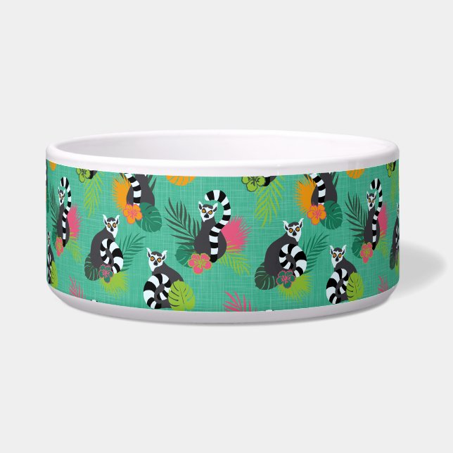 Tropical Lemurs - Aquamarine (Front)