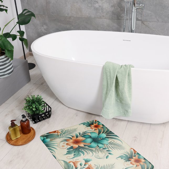Tropical Light Bath Mat (Creator Uploaded)