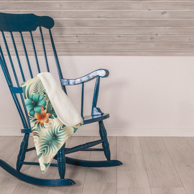 Tropical Light Sherpa Blanket (Creator Uploaded)