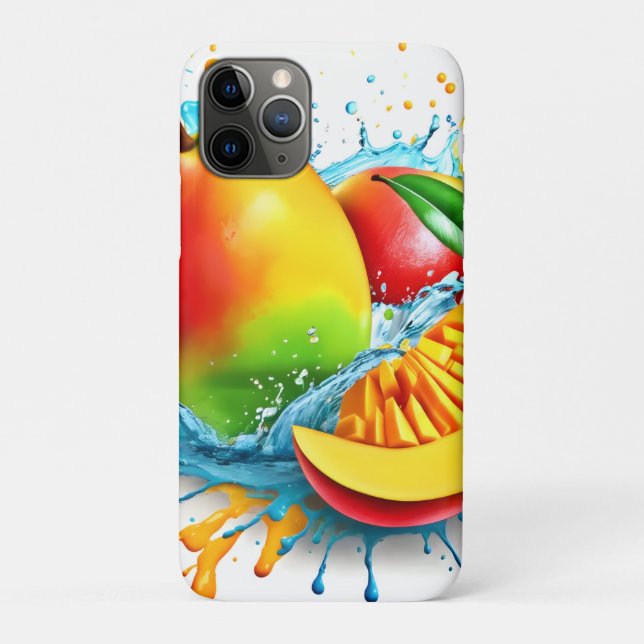 Tropical Mango Treat Case-Mate iPhone Case (Back)