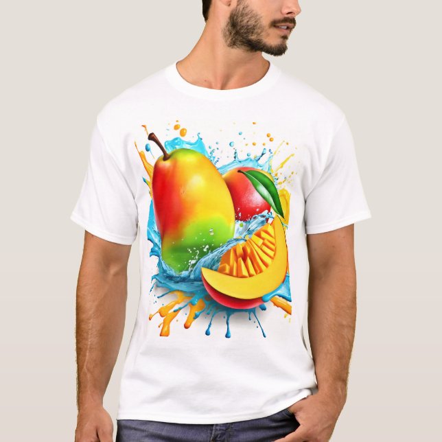 Tropical Mango Treat T-Shirt (Front)