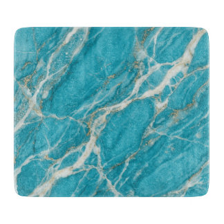 Tropical Marble Clean Modern Aesthetic Style Cutting Board