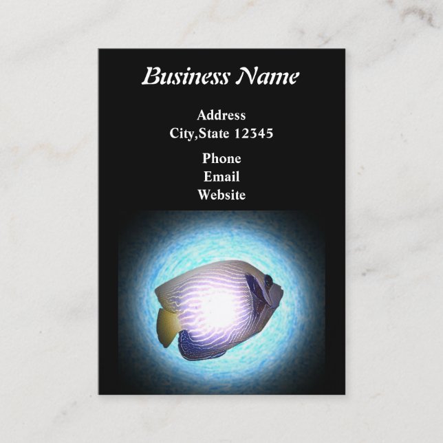 Tropical Marine Business Card (Front)
