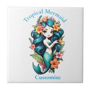 Tropical Mermaid Thunder_Cove Tile