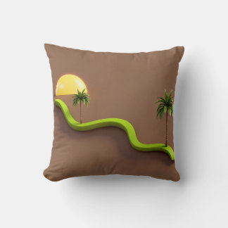 Tropical Modern Decorative Throw Pillow