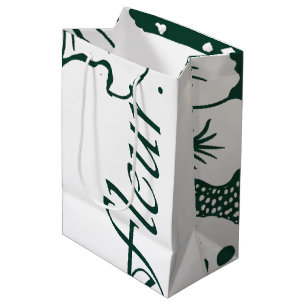 Tropical Modernism Bouquet Bag (Monochrome)