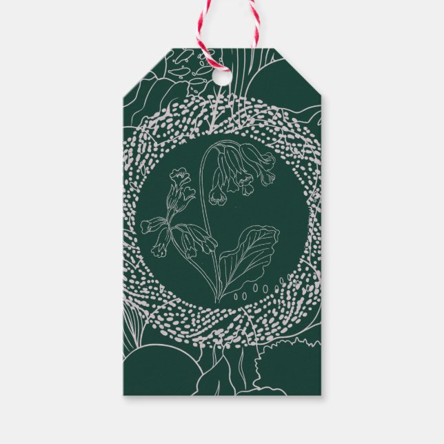 Tropical Modernism Gift Tag (Double-Sided Edition) (Front)