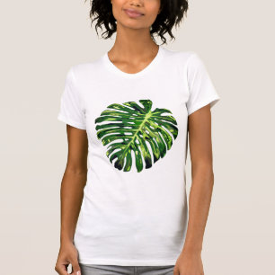 Tropical Monstera Leaf - T-Shirt