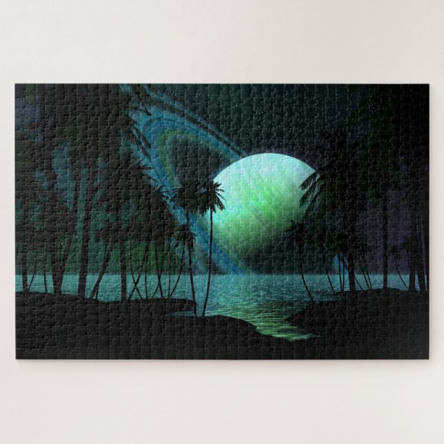 Tropical Moon of Thetis Jigsaw Puzzle (Horizontal)