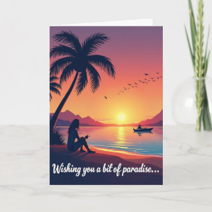 Tropical Mothers Day Card