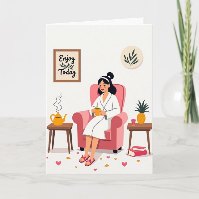 Tropical Mothers Day Fruit Card (Front)