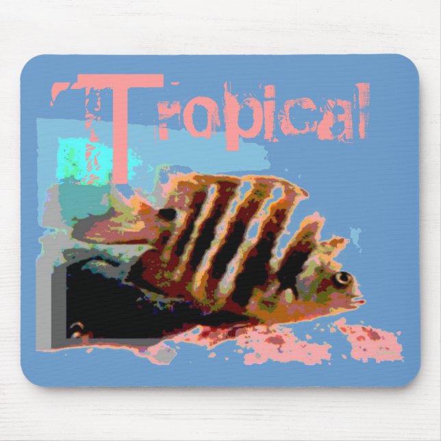 Tropical Mouse Pad (Front)