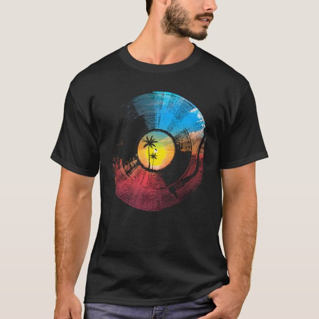 Tropical music T-Shirt (Front)