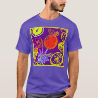 Tropical Neon Fruits Patterns