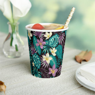 Tropical Nights Paper Cups