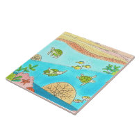 Tropical Ocean Bathroom