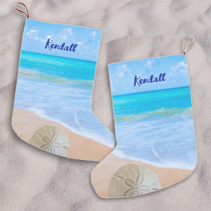 Tropical Ocean Double-sided Christmas Stocking