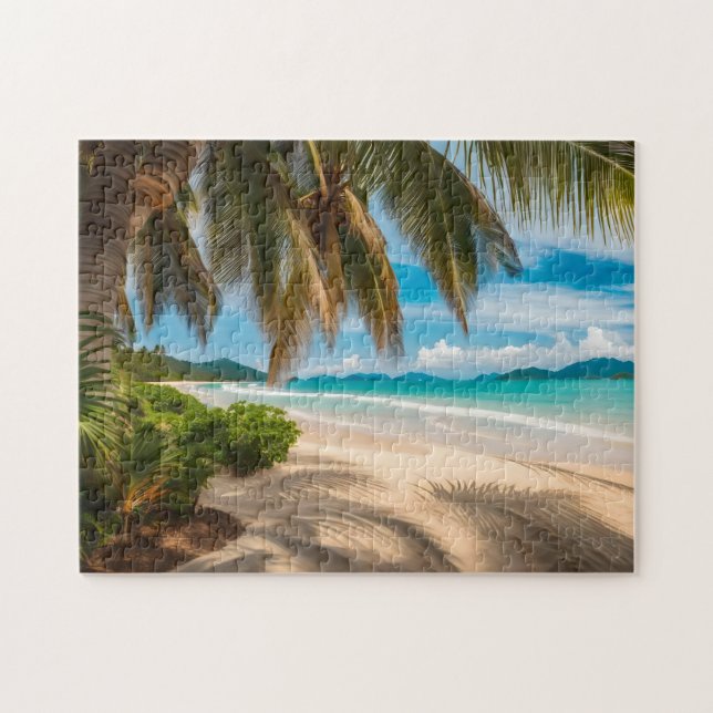 Tropical Ocean Game Puzzle  (Horizontal)