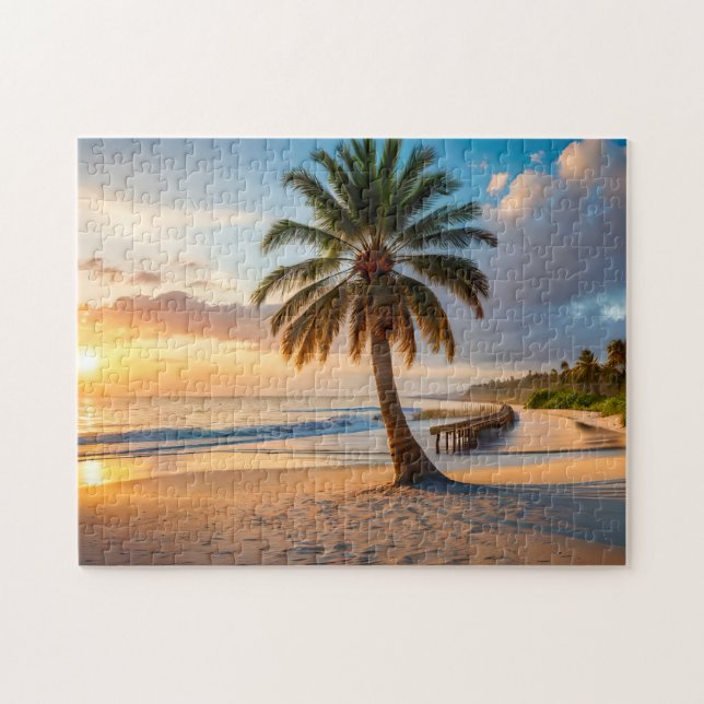 Tropical Ocean Game Puzzle  (Horizontal)