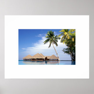 Tropical Ocean Poster