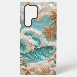 Tropical Ocean Wave Samsung Galaxy Case
