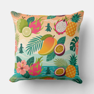 Tropical Okinawa Tutti Frutti Cushion
