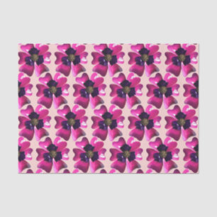 Tropical Orchid Flower - Retro 60s Summer Wedding Tissue Paper