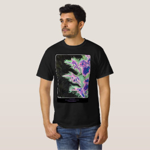 'Tropical Orchid' Painting on a T-Shirt