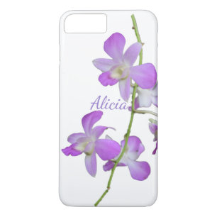 Tropical Orchid purple white iPhone 8 Plus/7 Plus Case