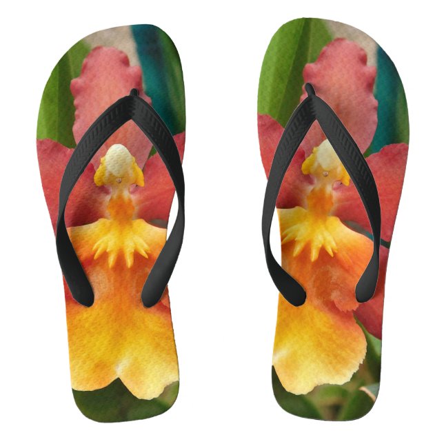 Tropical Orchids Jandals (Footbed)