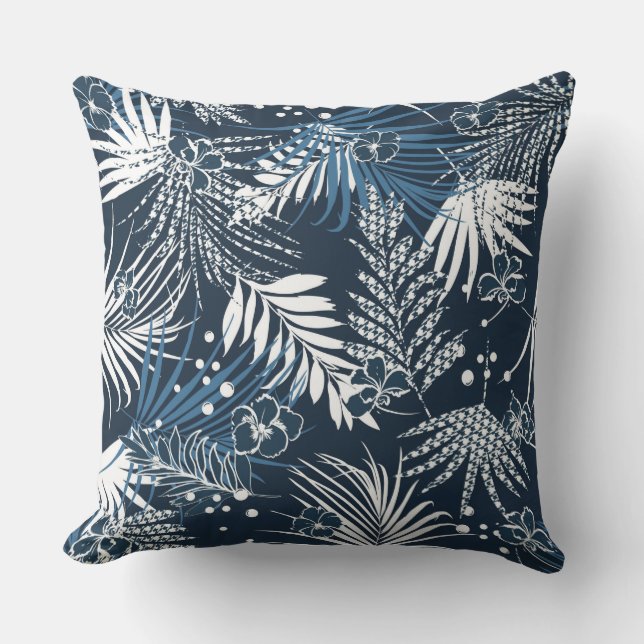Tropical Outdoor Pillow (Front)