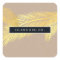 TROPICAL PALM FRONDS cute gold foil bold kraft