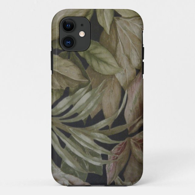 TROPICAL PALM LEAVES Case-Mate iPhone CASE (Back)