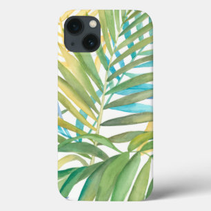 Tropical Palm Leaves iPhone 13 Case