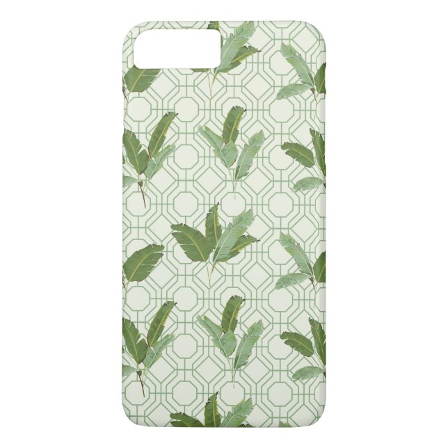 Tropical Palm Leaves Case-Mate iPhone Case (Back)