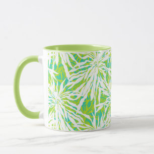 Tropical Palm Leaves Pattern Mug