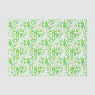 Tropical Palm Leaves Pattern Tissue Paper