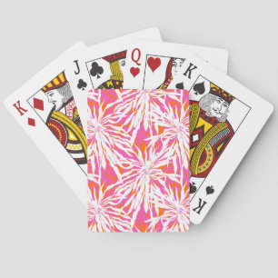 Tropical Palm Leaves Playing Cards