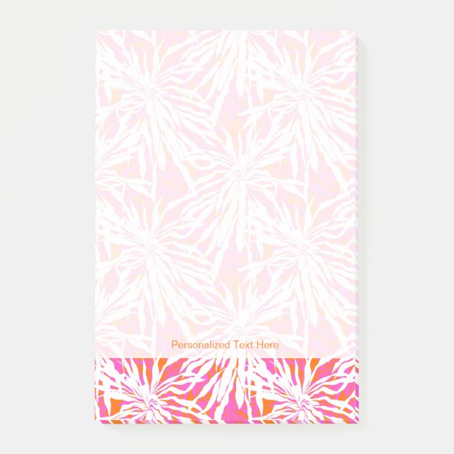 Tropical Palm Leaves Post-it Notes (Front)